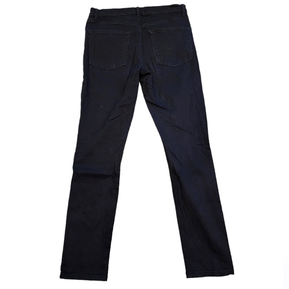 Reformation Straight Leg Black Wash Jeans Women's Size 29 - Picture 2 of 9